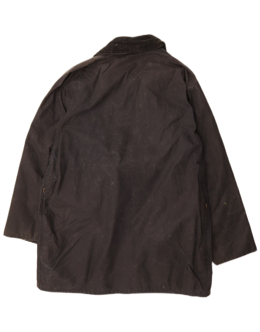 Jaqueta masculina de algodão encerado BARBOUR Beaufort Reino Unido 38 algodão azul marinho pequeno