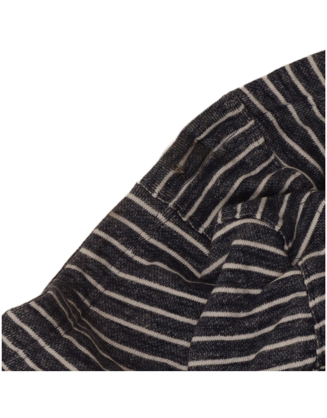 Suéter feminino com capuz e zíper Mountain Warehouse Reino Unido 10 listrado azul marinho pequeno