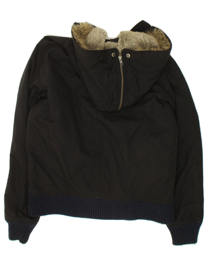 Jaqueta bomber acolchoada masculina WOOLRICH Reino Unido 38 nylon preto médio