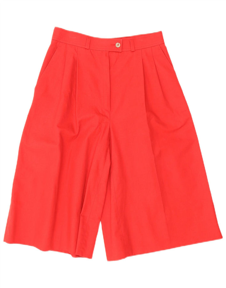Bermuda feminina VINTAGE Pegged W26 L14 vermelha