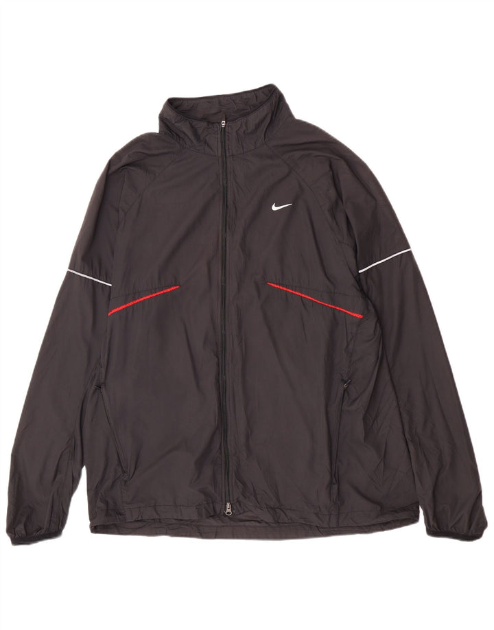 Nike Mens Treino Top Jacket XL Preto Poliéster