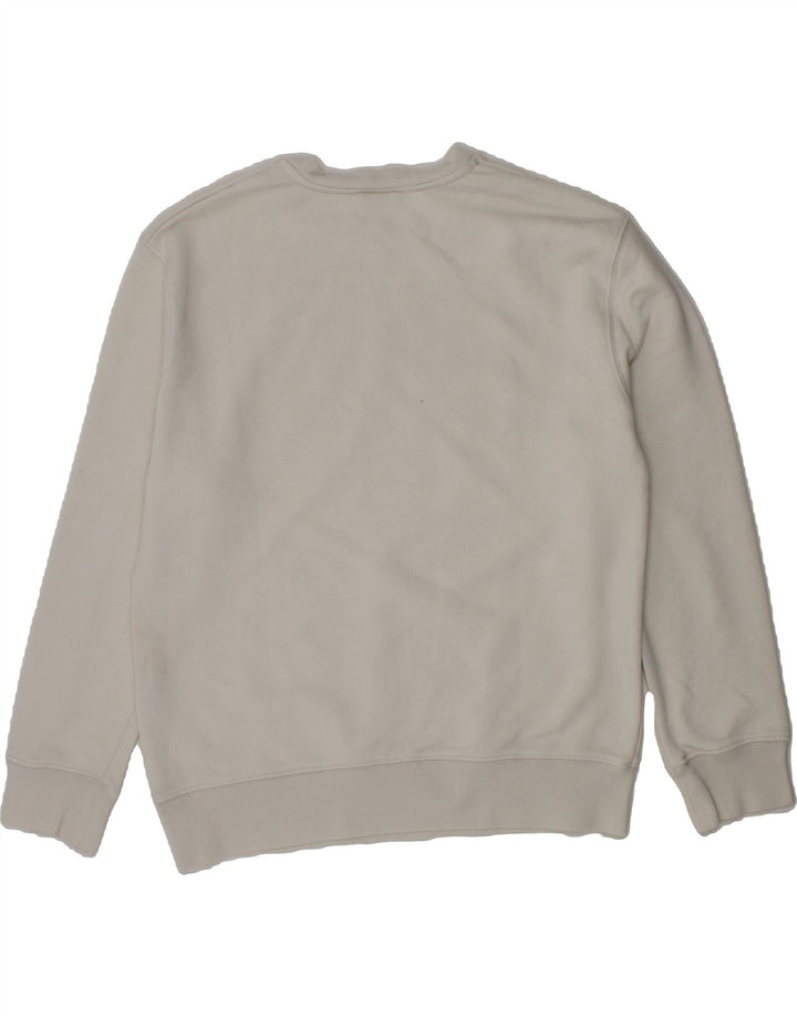 ELISABETTA FRANCHI Girls Graphic Sweatshirt Jumper 8-9 Years Off White Vintage Elisabetta Franchi and Second-Hand Elisabetta Franchi from Messina Hembry 
