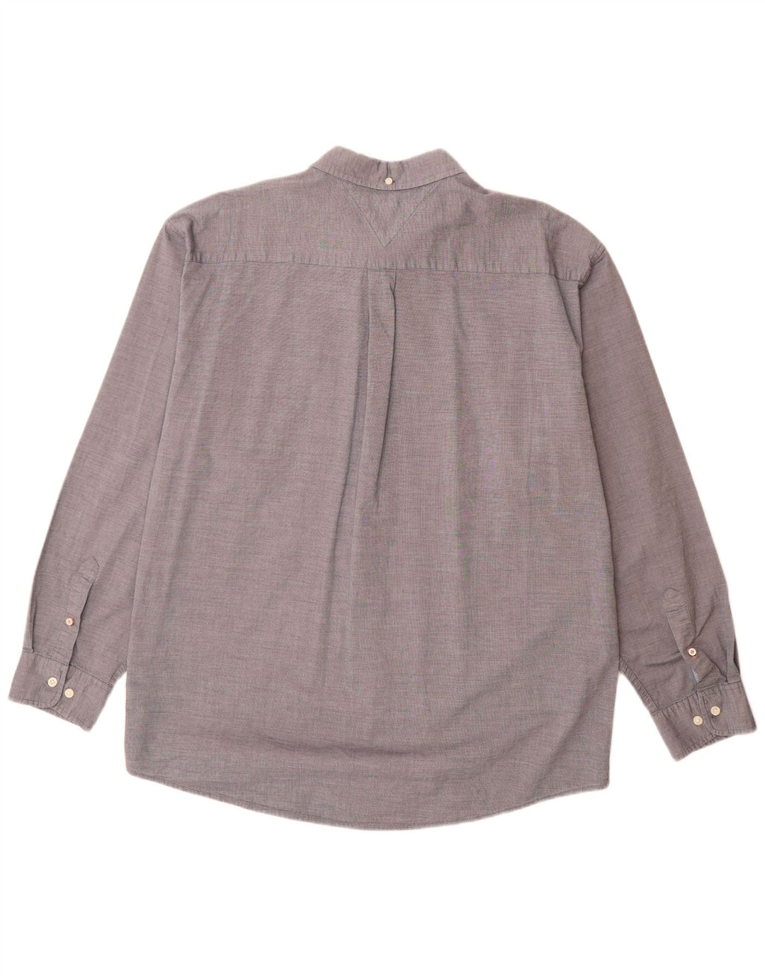 Camisa masculina Tommy Hilfiger Classic Fit 2XL algodão cinza