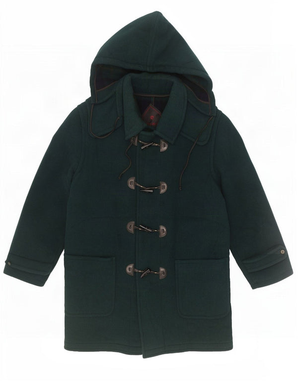 Casaco masculino Pierre Cardin com capuz IT 50 grande lã verde