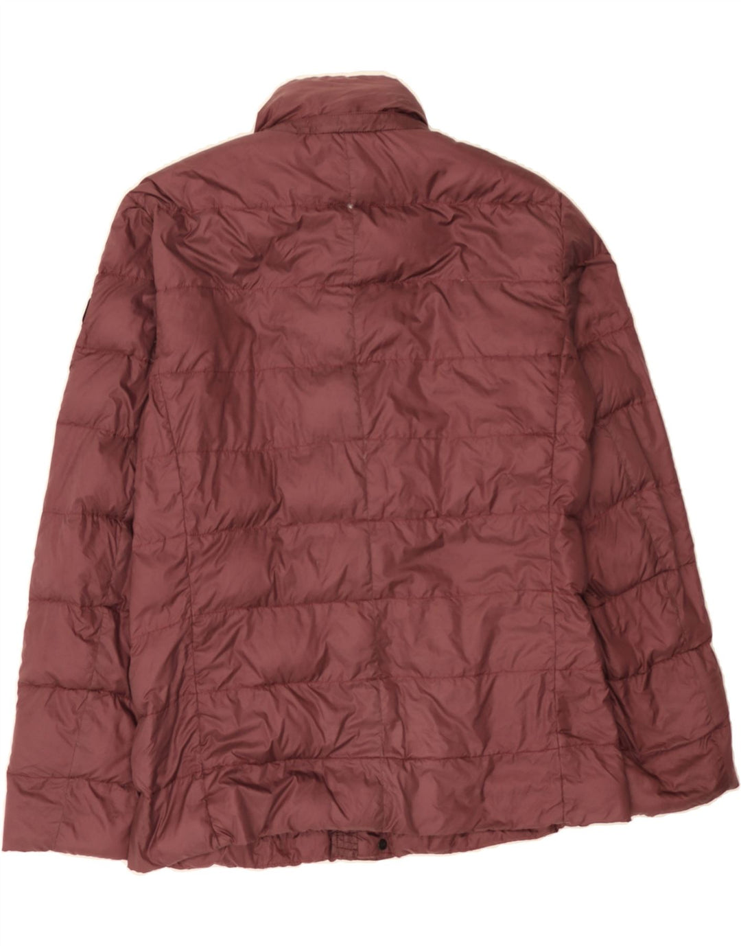 FAY Womens Padded Jacket UK 16 Large Maroon Vintage Fay and Second-Hand Fay from Messina Hembry 