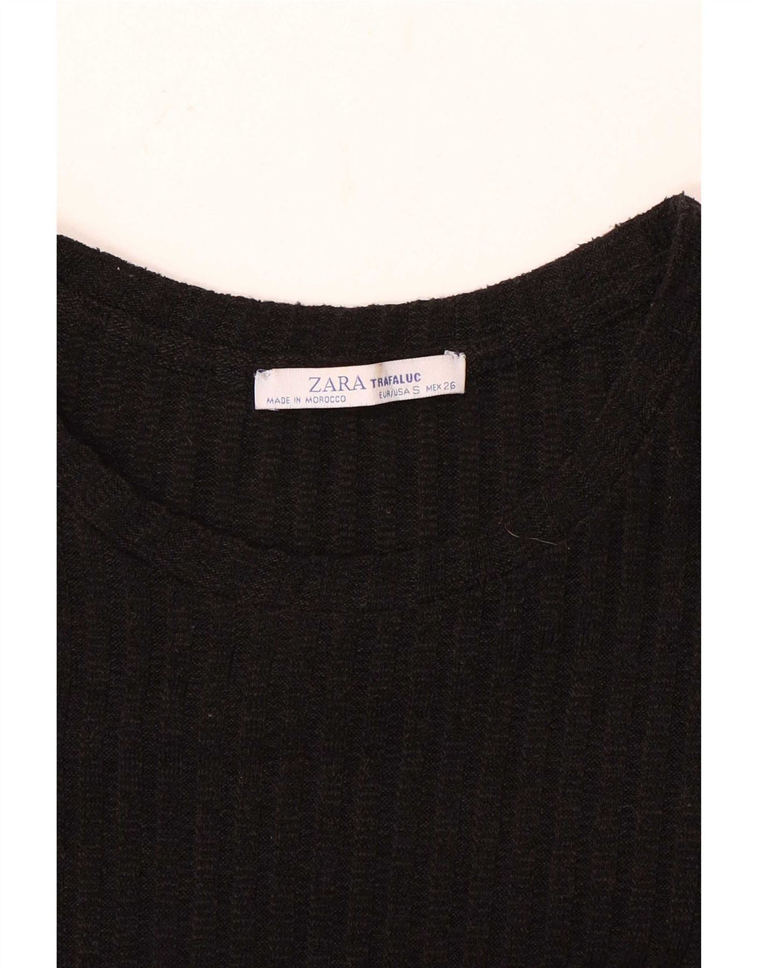 Vestido Jumper Feminino Zara Reino Unido 10 Pequeno Preto