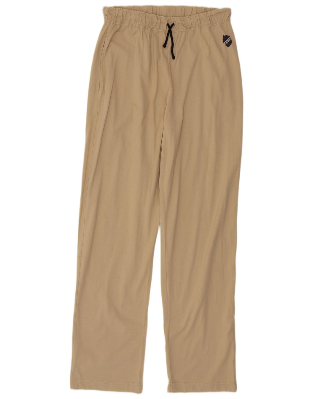 Calça de treino masculina Asics grande algodão bege