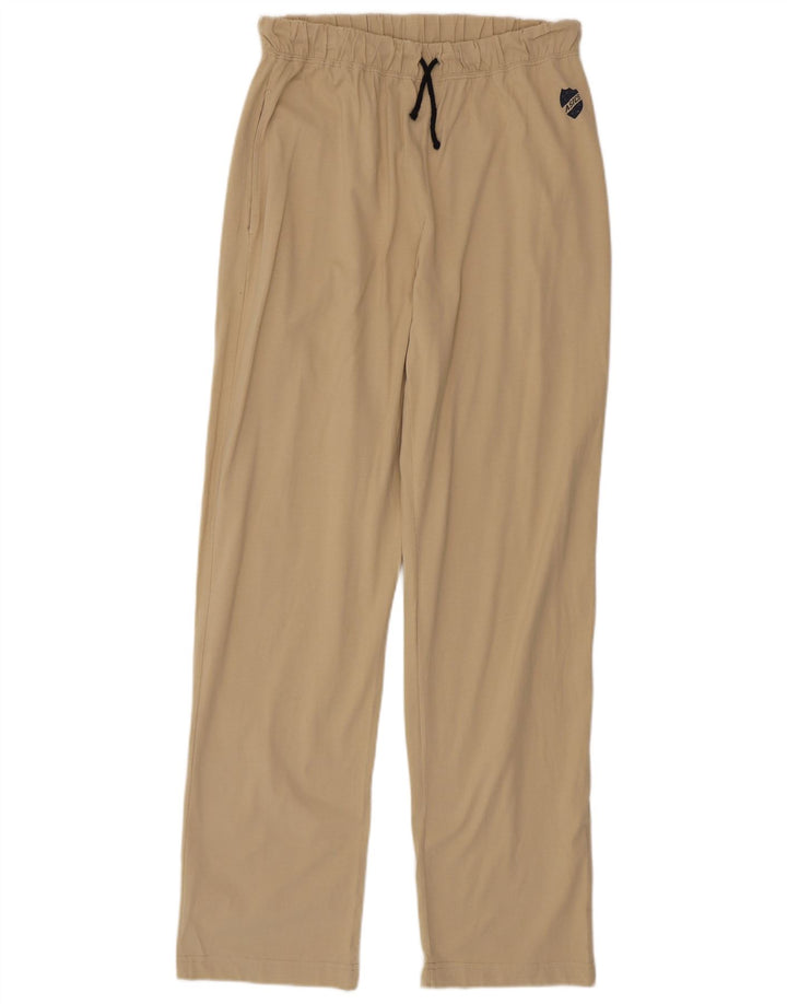 Calça de treino masculina Asics grande algodão bege