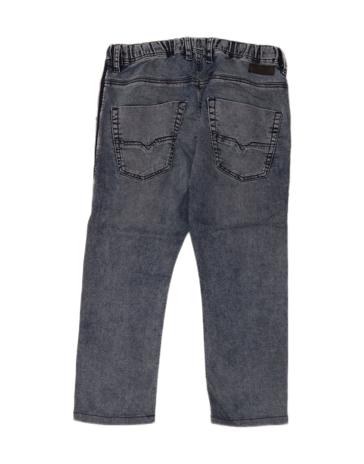 DIESEL Meninos Capri Jeans 15-16 Anos W32 L23 Azul Lyocell