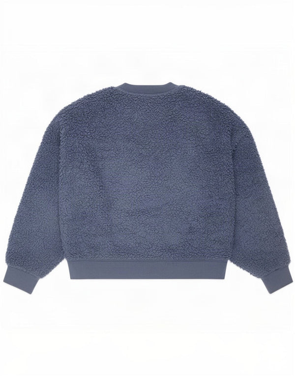 Jumper de lã superdimensionado feminino da Gap UK 10 poliéster azul pequeno