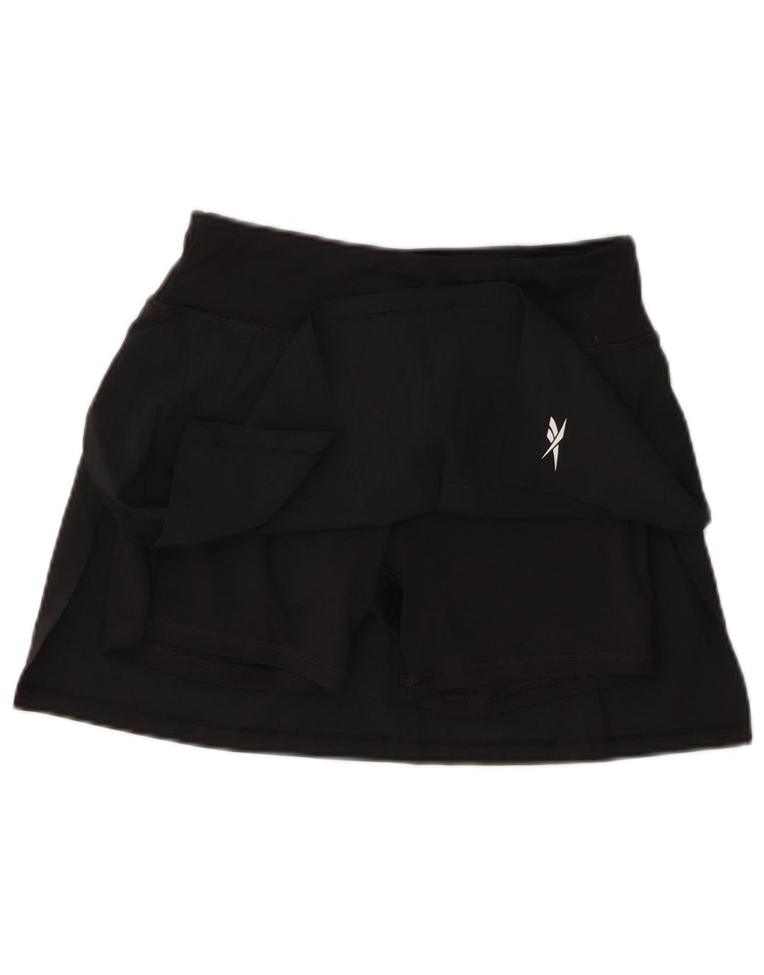 Reebok Womens Skort UK 14 Médio Poliéster Preto