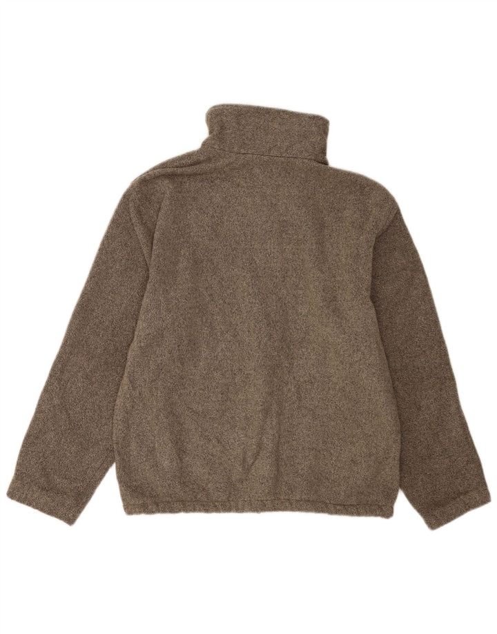 Jaqueta feminina de treino Canadiens UK 18 XL poliéster manchado cinza