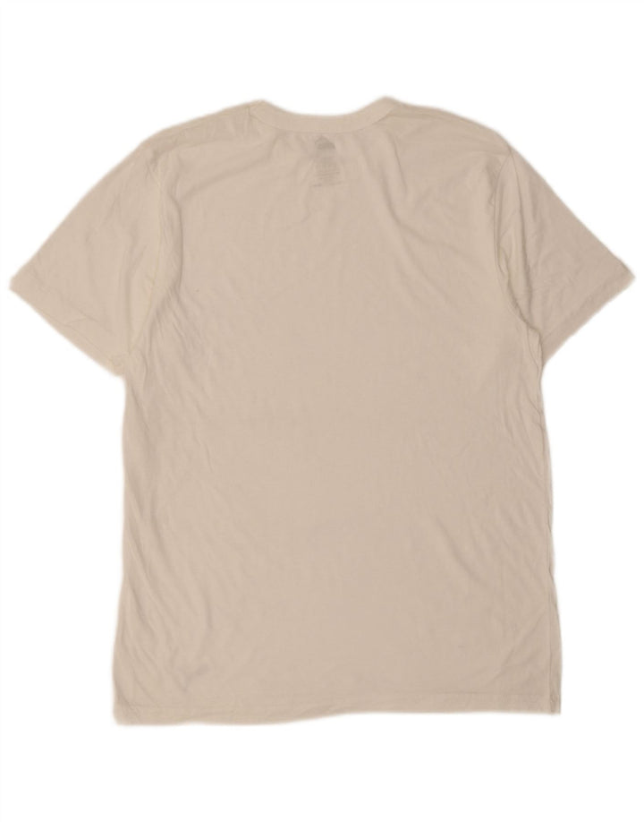 Camiseta masculina PUMA grande algodão branco