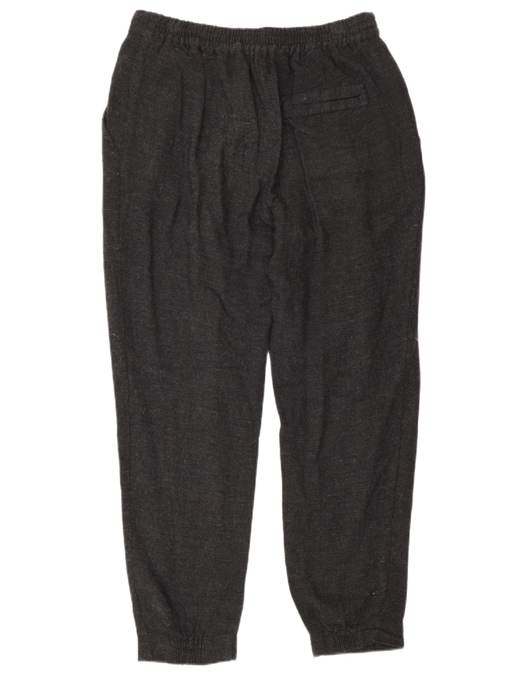 Calça feminina casual slim Zara pequena W26 L28 cinza