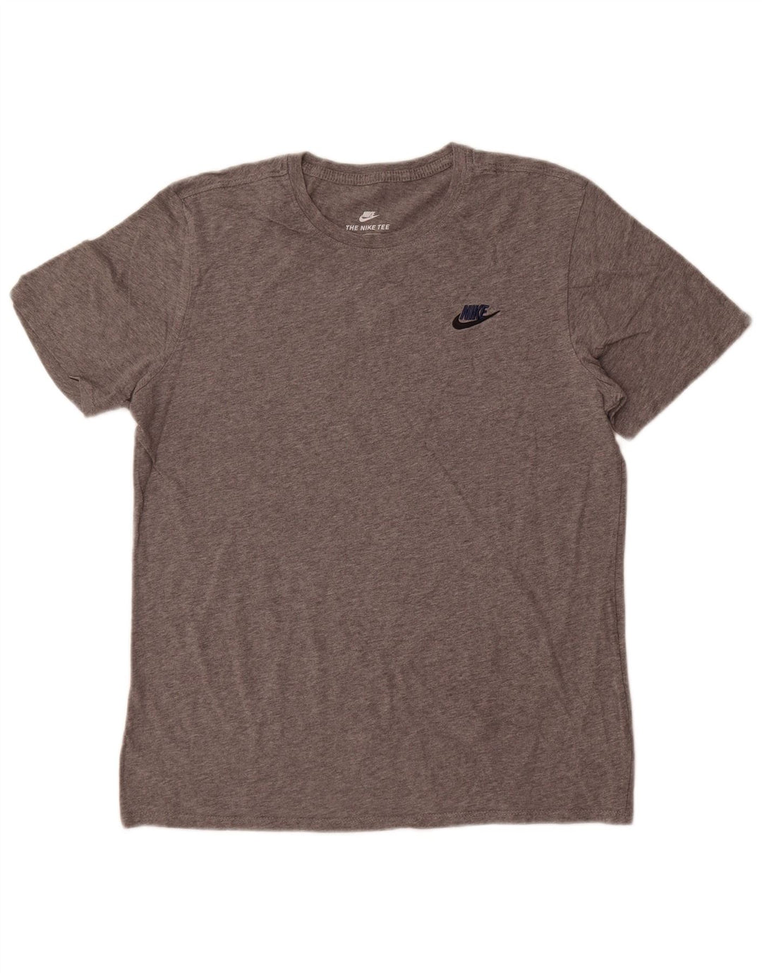 Camiseta Nike Masculina Athletic Cut Graphic Top Grande Algodão Cinza