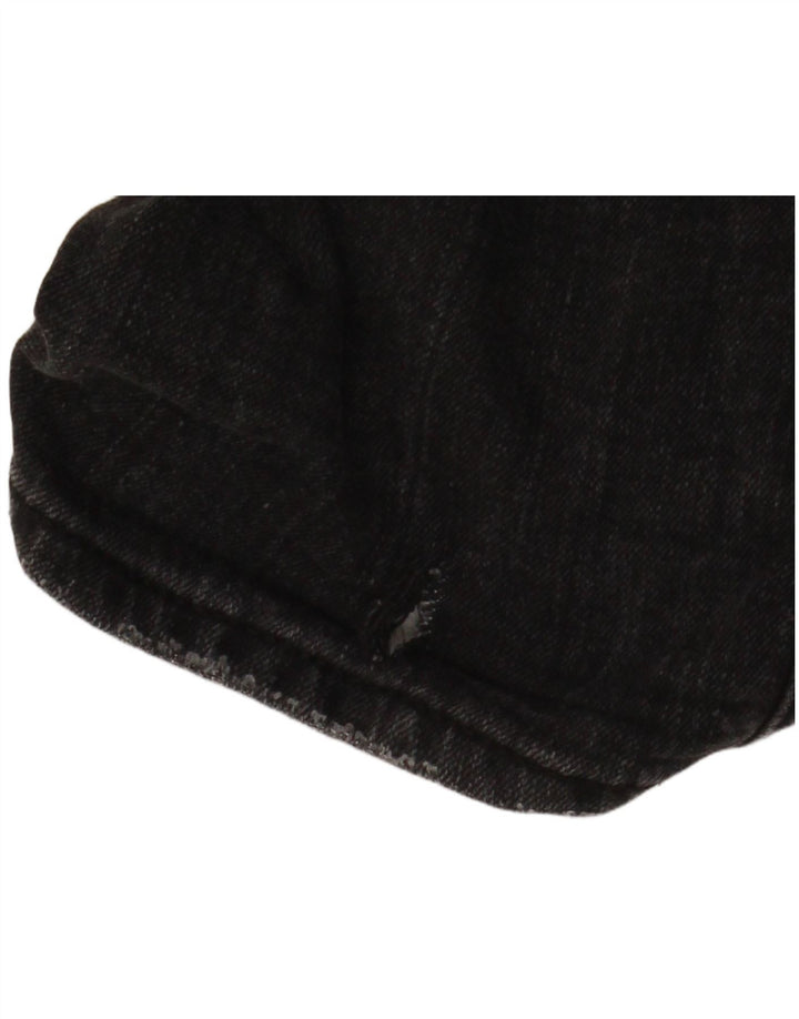 Lee Mens Luke Distressed Slim Jeans W34 L32 Algodão Preto