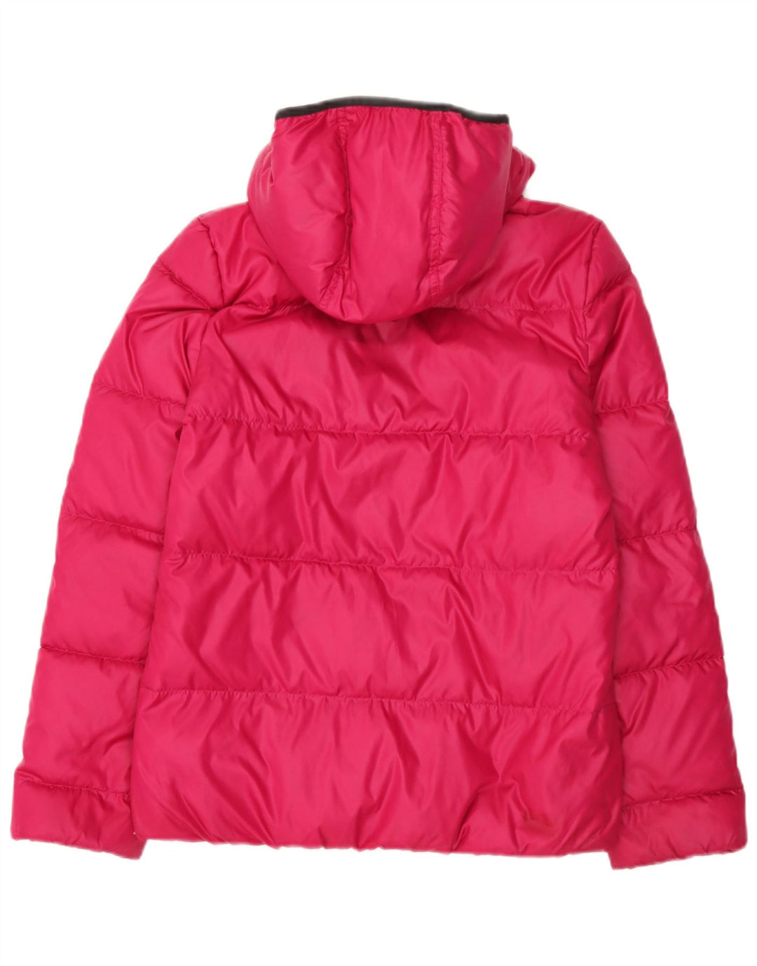 Jaqueta acolchoada com capuz feminina Adidas EU 38 poliéster rosa médio