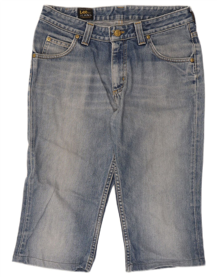 Shorts jeans masculinos Lee Felton W30 algodão azul médio