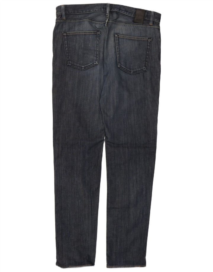 Hugo Boss Masculino Slim Jeans W35 L34 Azul Algodão
