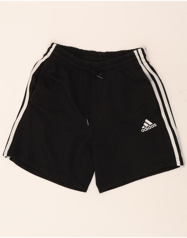 Adidas Mens Sport Shorts Pequeno Algodão Preto