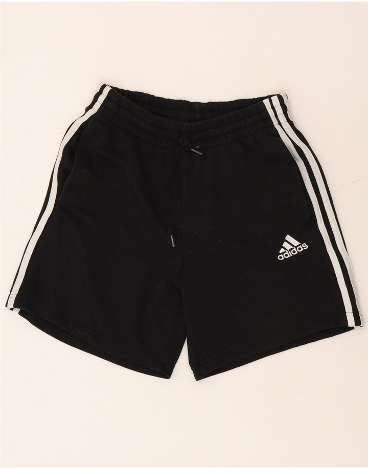 Adidas Mens Sport Shorts Pequeno Algodão Preto