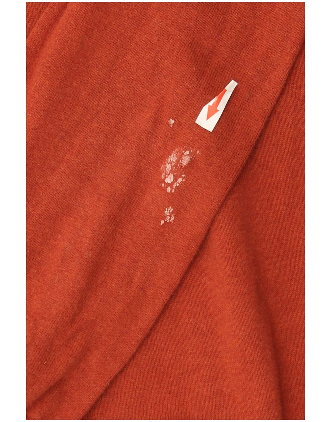 Suéter masculino Marks & Spencer com gola canoa, algodão marrom médio