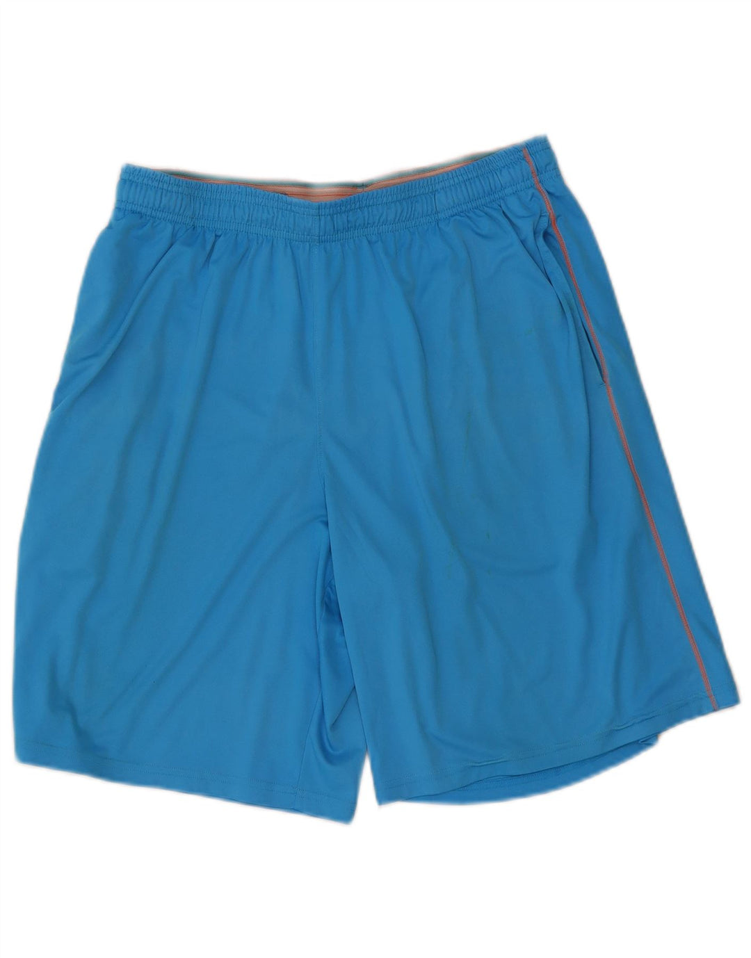 Under Armour Mens Loose Fit Sport Shorts Grande Poliéster Azul