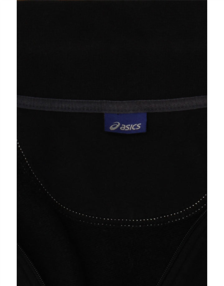 ASICS Mens Treino Top Jaqueta Grande Preto