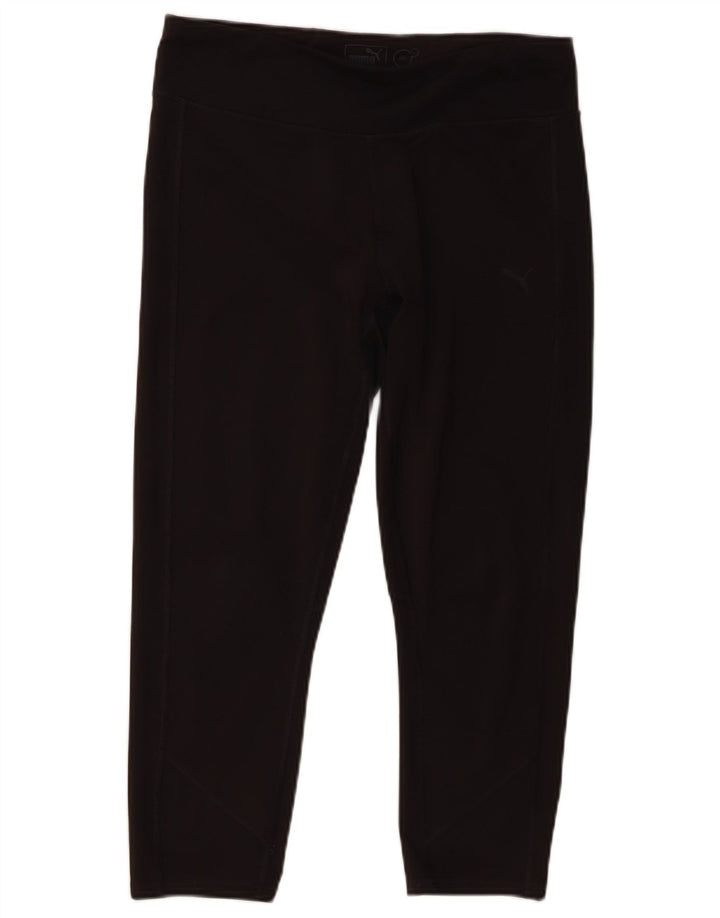Leggings Puma Femininas Capri UK 16 Grande Preto