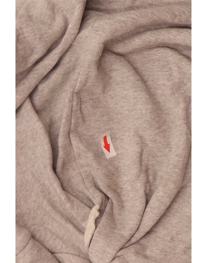 Suéter oversized feminino All Saints Reino Unido 10 algodão cinza pequeno