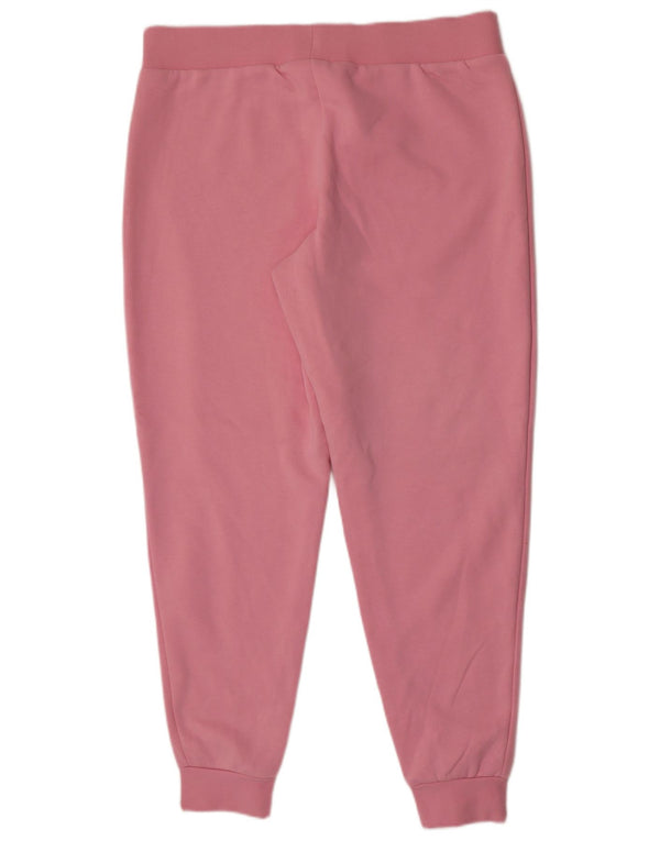 Calça de treino feminina Juicy Couture Joggers UK 18 XL rosa poliéster