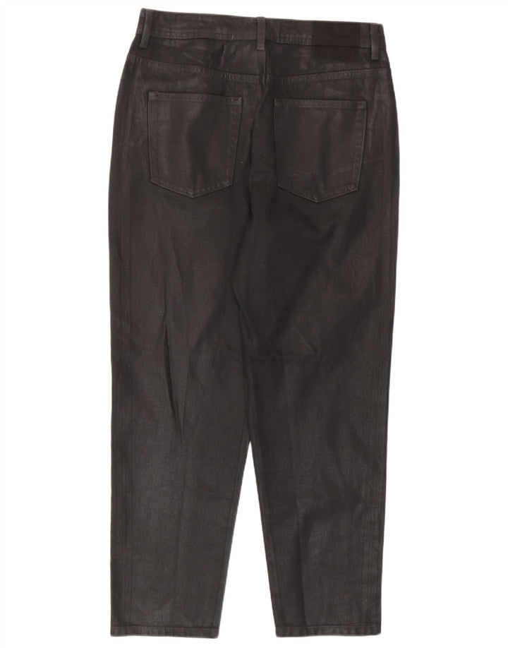 Zara Jeans Cônicos Femininos EU 38 Pequeno W28 L28 Preto