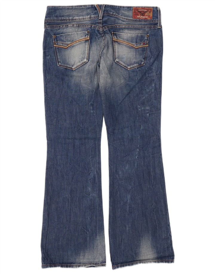 Jeans feminino Tommy Hilfiger Bootcut W30 L32 azul algodão