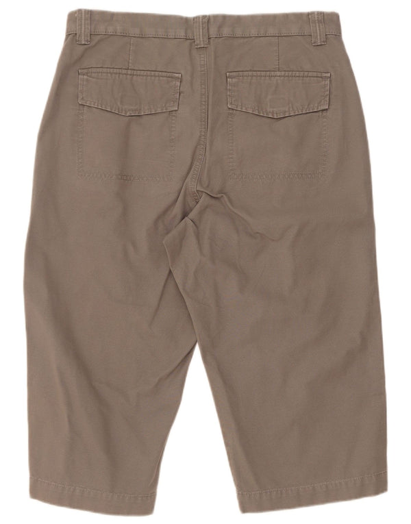 Bermuda masculina Marks & Spencer vintage W32 algodão cinza médio