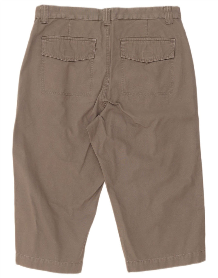 Bermuda masculina Marks & Spencer vintage W32 algodão cinza médio