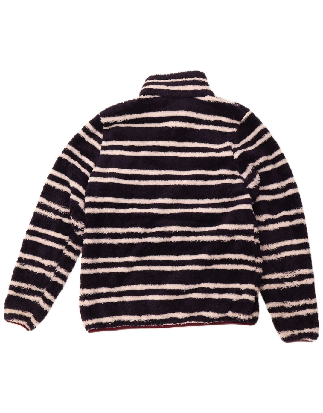 MOUNTAIN WAREHOUSE Suéter de lã feminino Reino Unido 14 grande listrado azul marinho