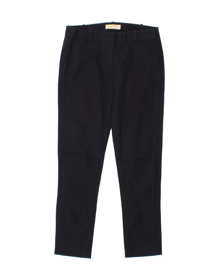MICHAEL KORS Womens Slim Chino Trousers W28 L29 Navy Blue Cotton Vintage Michael Kors and Second-Hand Michael Kors from Messina Hembry 