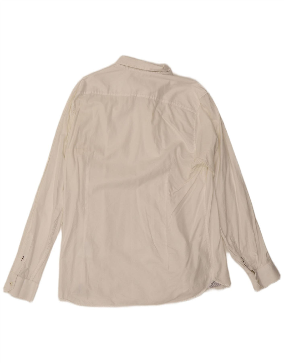 Camisa masculina TED BAKER tamanho 5 XL algodão branco