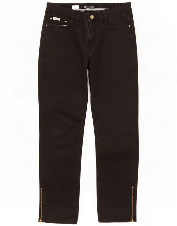 Tommy Hilfiger Womens Milan RW Slim Jeans US 4 Small W28 L26 Algodão Preto