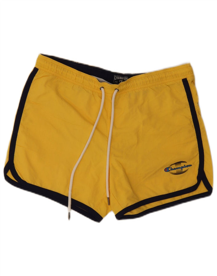 Shorts de natação masculino Champion amarelo médio