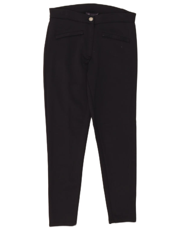 Calça feminina skinny casual Marks & Spencer Reino Unido 14 grande W30 L27 preta