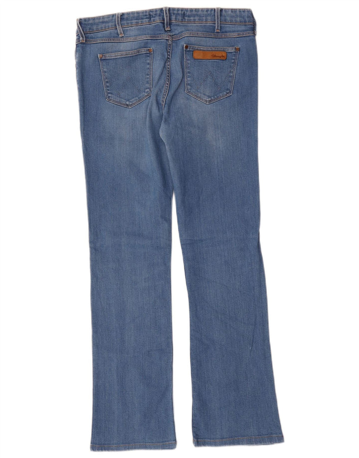 Wrangler feminino Catrin Bootcut jeans W31 L30 azul algodão