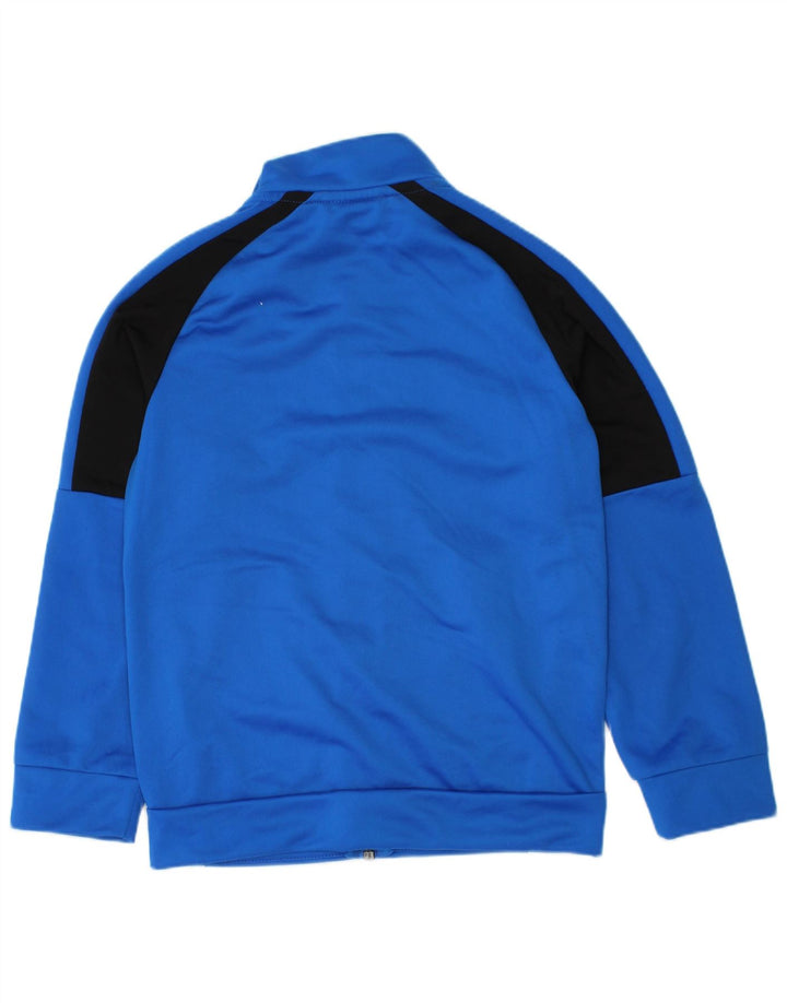 Jaqueta Puma Boys Graphic Tracksuit Top 5-6 Anos Azul Colorblock