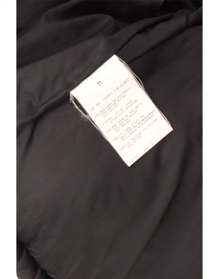 Jaqueta Sisley Feminina Crop Oversized Acolchoada UK 14 Médio Preto Poliamida