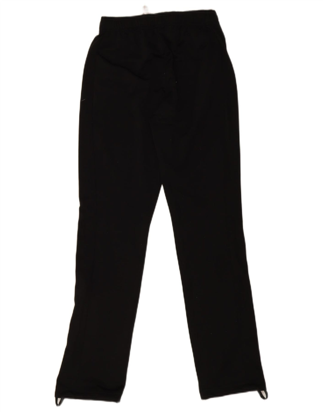 Calças de treino femininas Adidas UK 4/6 XS poliéster preto