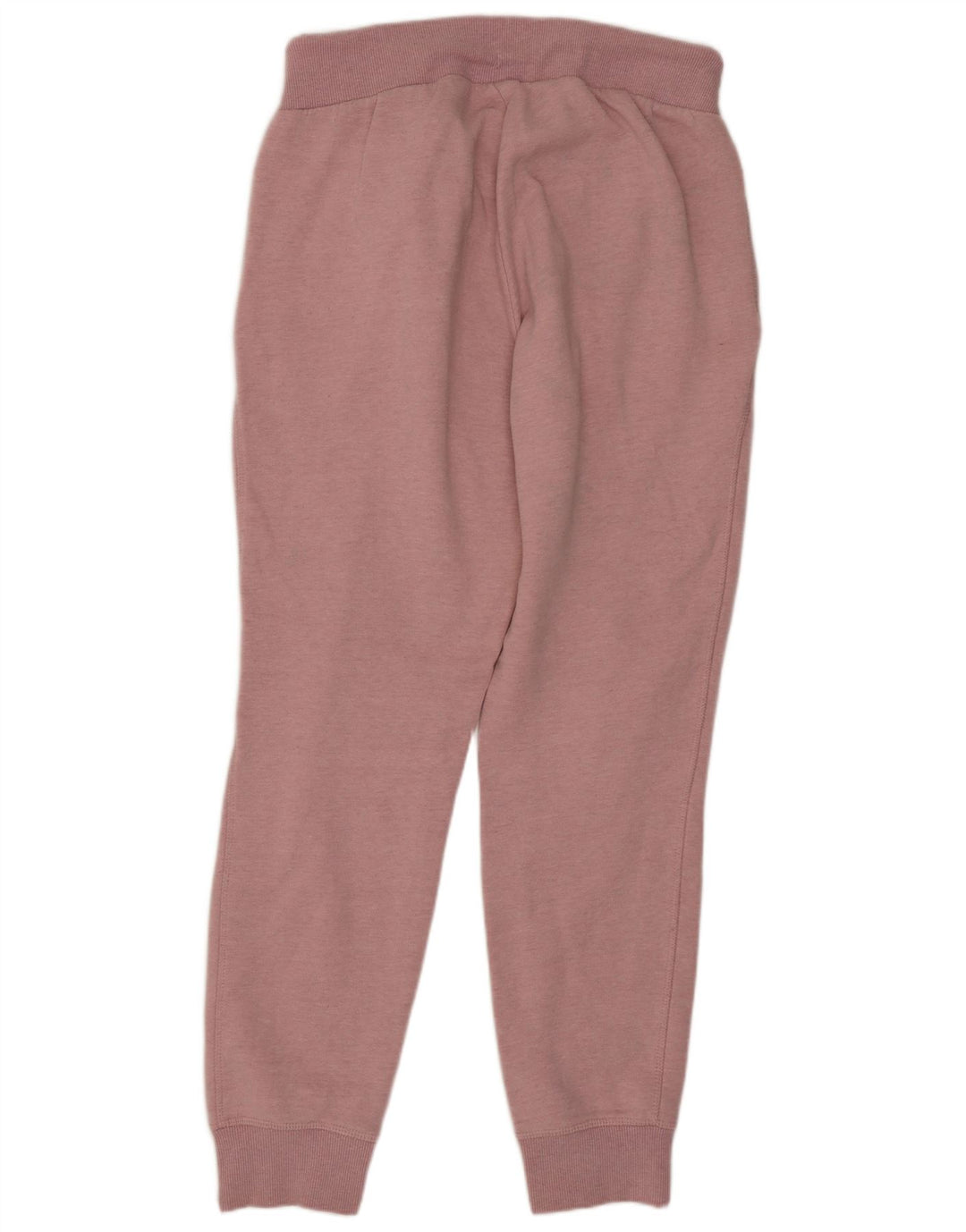 Calça de treino feminina Superdry Joggers UK 12 poliéster rosa médio