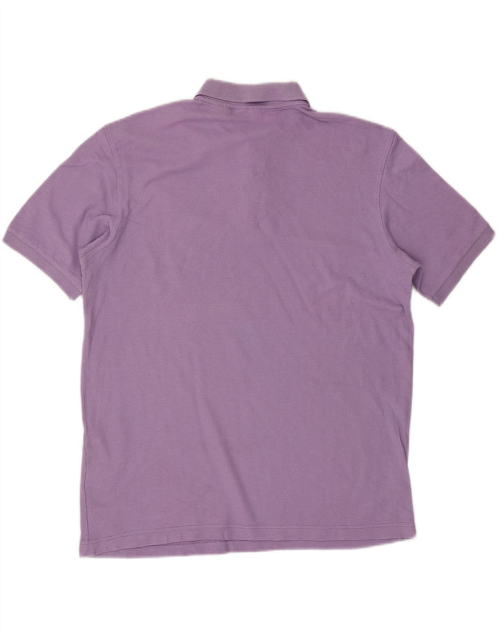Camisa polo masculina Fila grande algodão roxo