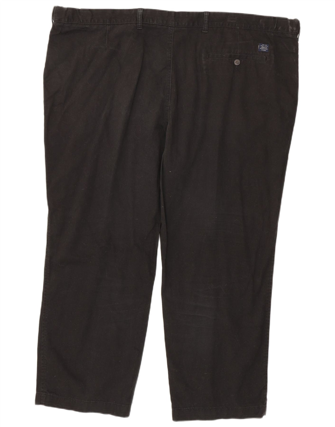 Calça Chino Masculina Marks & Spencer Regular Fit W50 L29 Algodão Preto