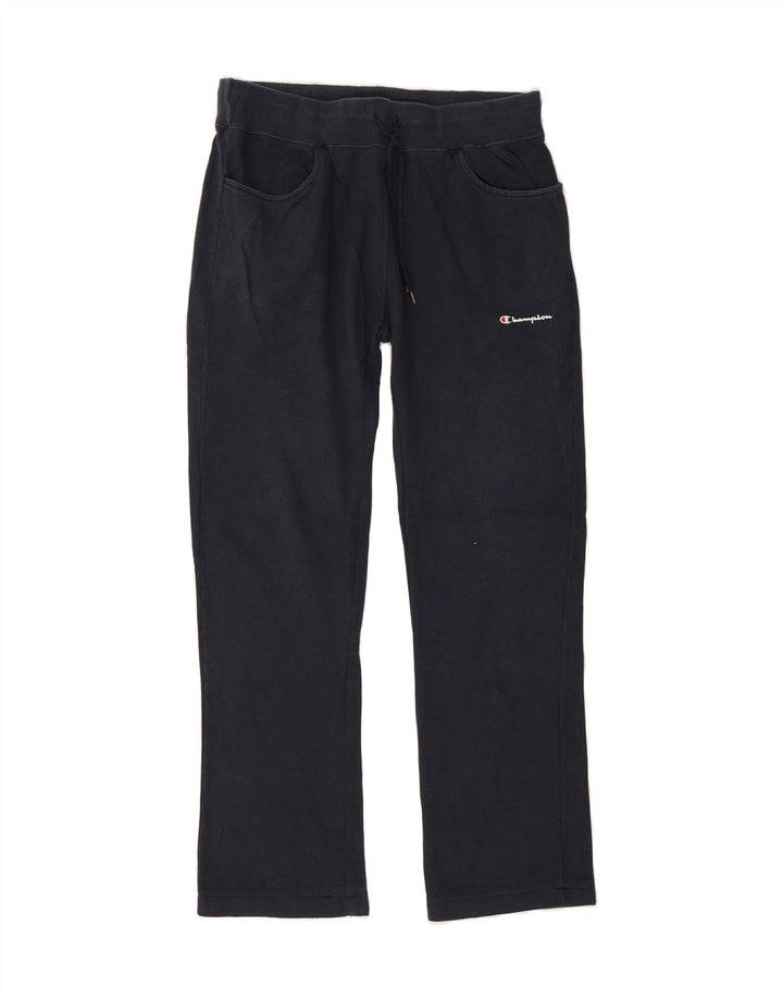 CHAMPION Mens Tracksuit Trousers Large  Navy Blue Cotton Vintage Champion and Second-Hand Champion from Messina Hembry 