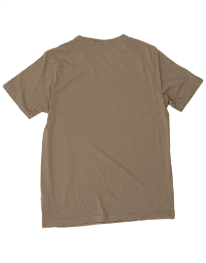 Camiseta masculina Puma Graphic Top Médio Algodão Bege